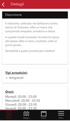 descrizione del ristorante Largo del Mulino Arrosticini d'Abruzzo nell'App